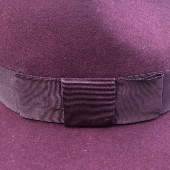 San Diego Hat Company Floppy Wool Fedora Bow Hat - Picture 5 of 6